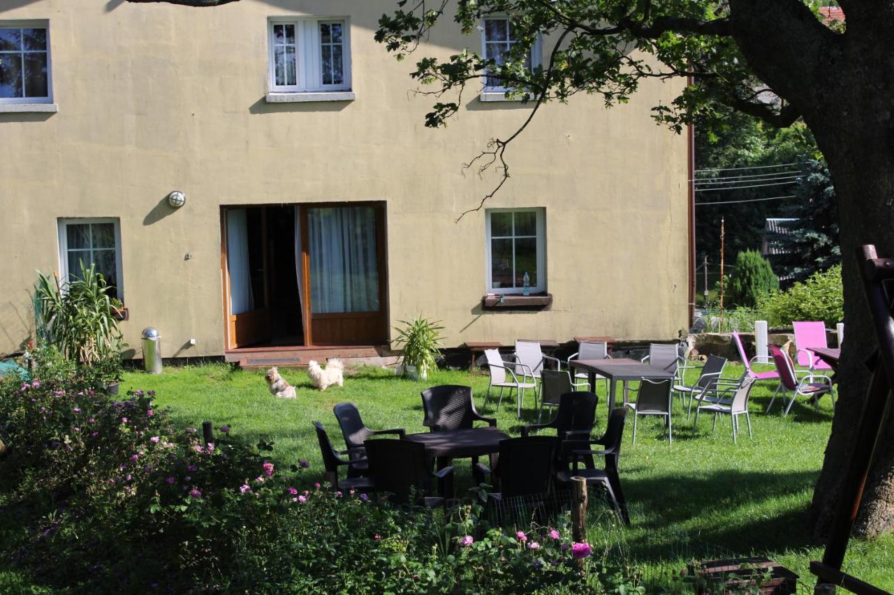 Zagroda Agroturystyczna Wiecha Mieroszow Exteriör bild
